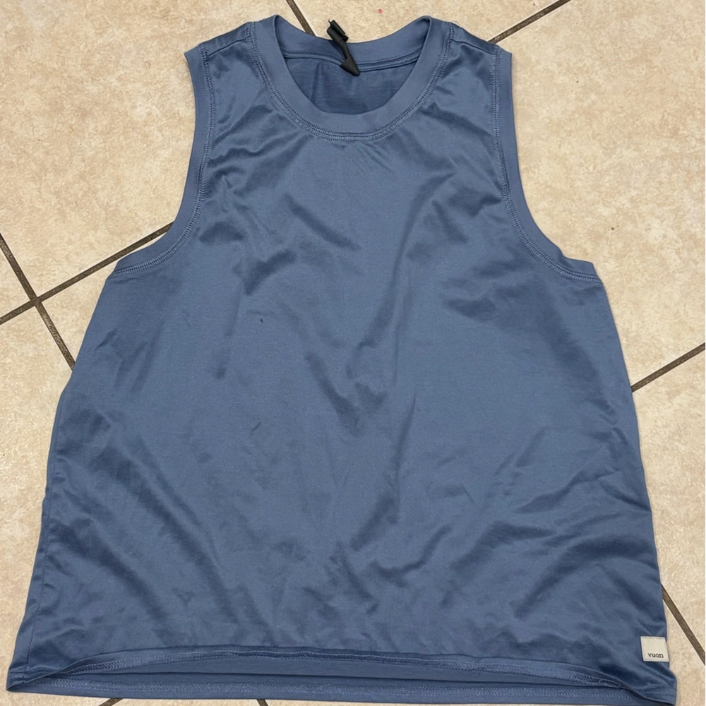 Vuori Slate Blue Tank Top